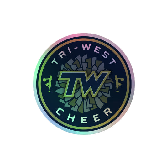 TW Cheer Holographic stickers