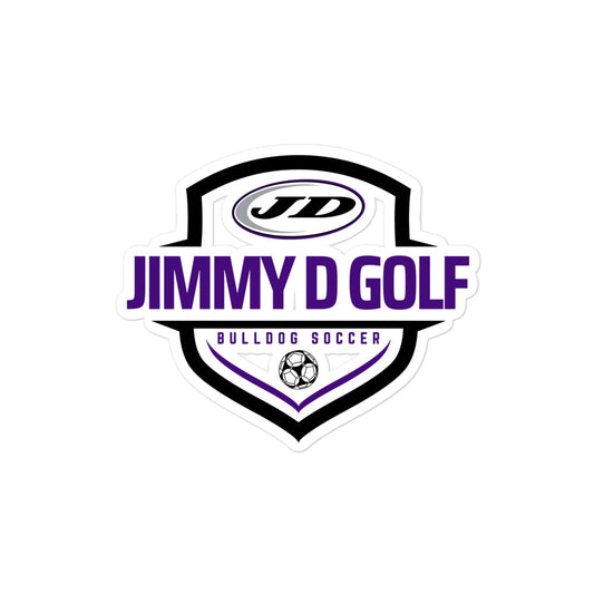 JD Golf Bubble-free stickers