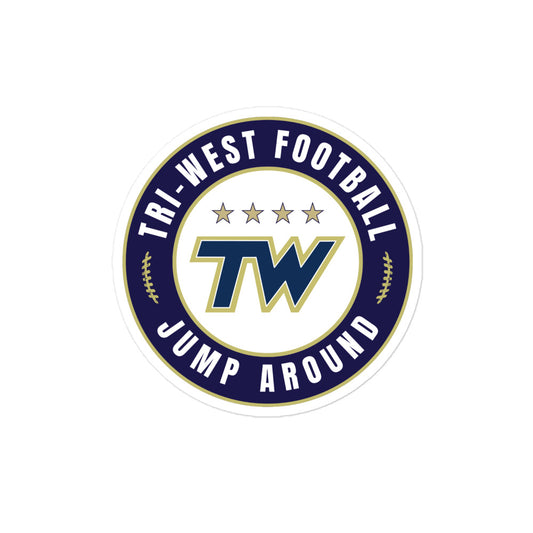 TWF Jump Around 4 Star Sticker