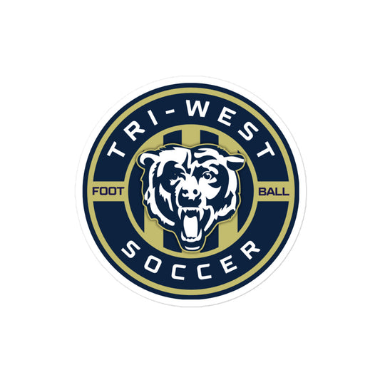 TWS Bruin Soccer Bubble-free stickers