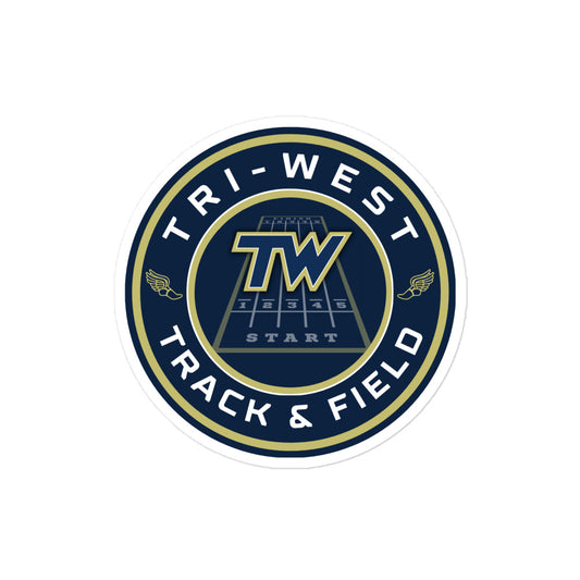 TW Track & Field Bubble-free stickers