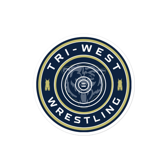 TW Wrestling Bubble-free Sticker