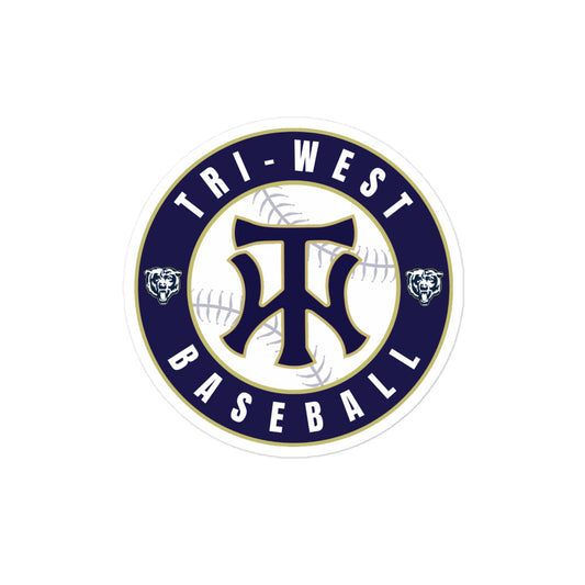 TW Baseball Bubble-free stickers