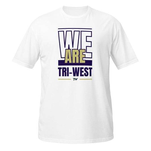 We are TW White Short-Sleeve Unisex T-Shirt