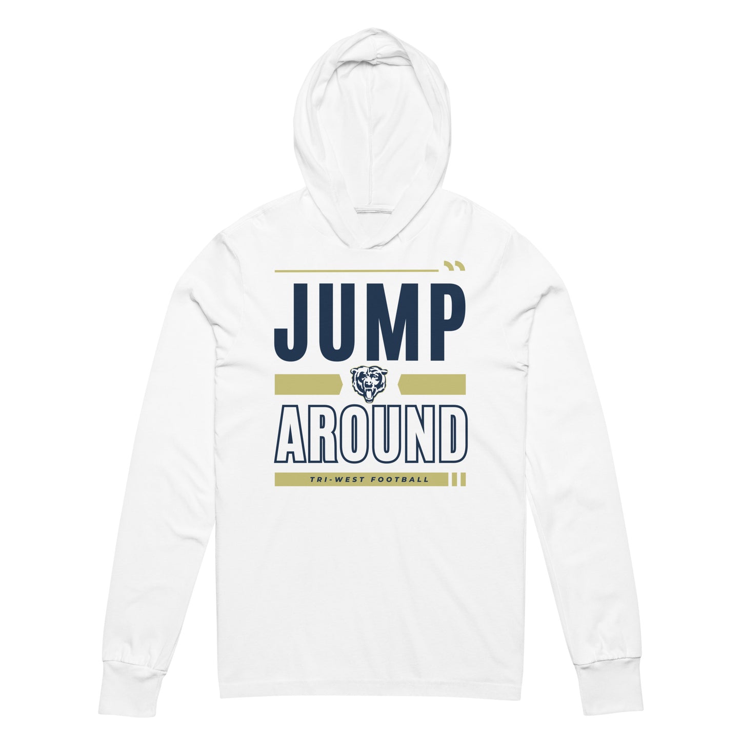 TW Jump Around Hooded long-sleeve tee